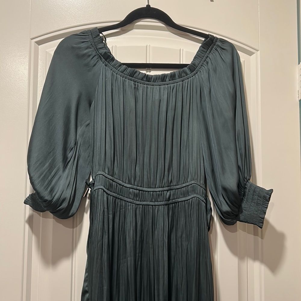 MINKPINK off the shoulder maxi dress
